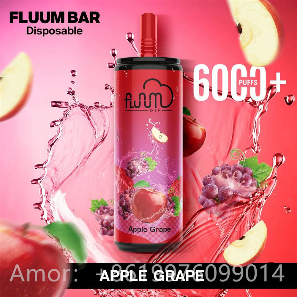 Fluum Bar 6000 Vape descartável recarregável