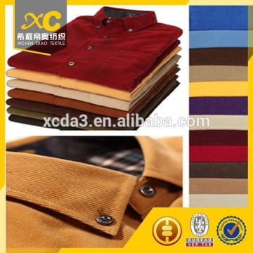 high quality corduroy fabric for boys corduroy shirt