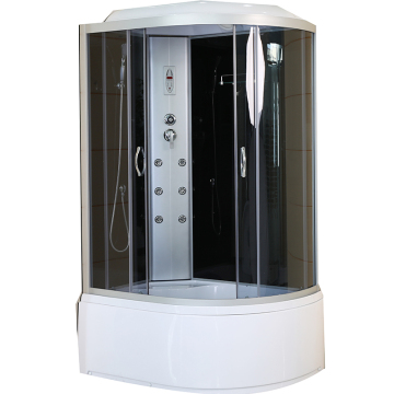 Small Electric Steam Bathroom with Shower Cabin and Bluetooth Cubicles