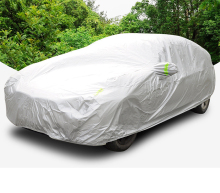 Silver Foldable Car Sunshade Cover