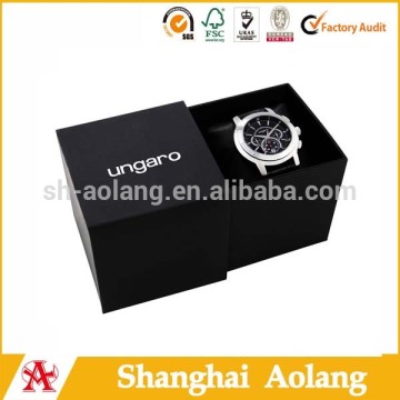 Classical black mini watch box