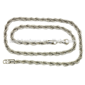 New Design And Discount High Quality Metal Rope Chain Necklace