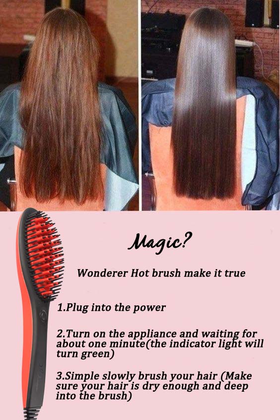 Nano Hair Hot Brush