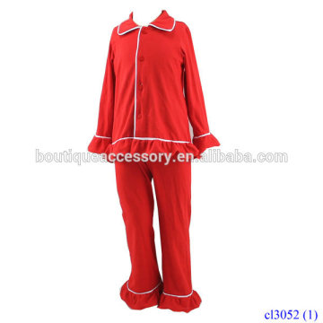 2016 Fashion Boutique Remake Clothing Sets For Little Girl, Christmas Girl Outfits Pajamas