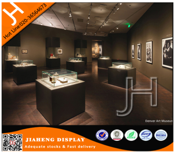 Customized Scince Museum Equipment Museum Display Cabinet