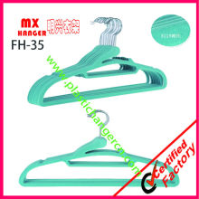 flocked clothes hangers