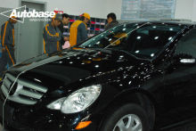 Car Service And Car Wash Systems With High Pressure Water Spray Systems