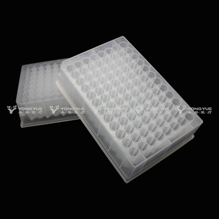 1.2mL 96 deep well plate round-well flat-bottom