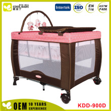 Removable Double Layer And White Net Bassinet Baby Playpen