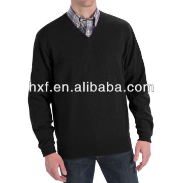 men V Neck Cashmere Cardigan