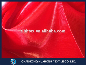 Brigt color Polyester satin curtain fabric names ,softtextile fabric for curtain