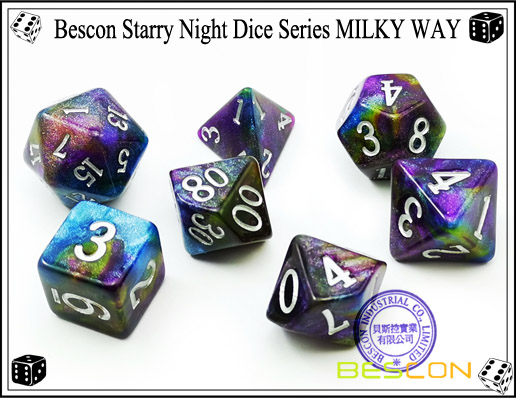 Starry Night Dice-8