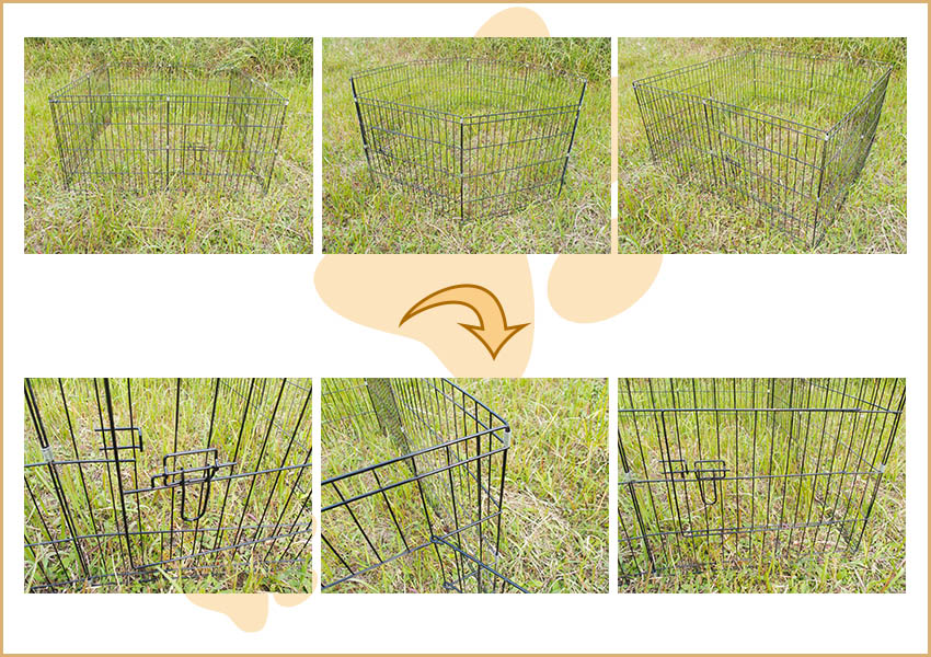 box pieghevole per cani folding pet dog playpen