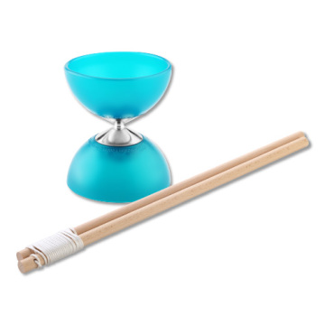LED Diabolo game with wooden Handsticks
