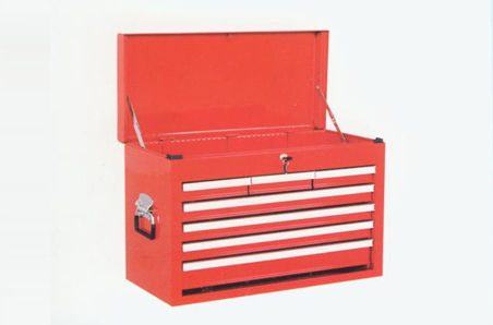 7 Drawer Top Portable Tool Chest With Double Wall Construction, Chrome Coating (thb-26071)