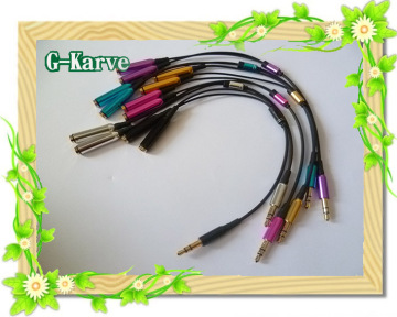 universal Y splitter audio cable