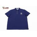 Men's Polo With Neck Stand And Embroidery