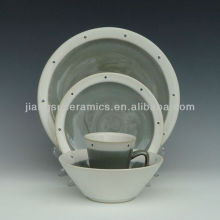 Dishes Bowl Mug 16PC stoneware dinner set for department store