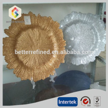 hande made gold cake stand