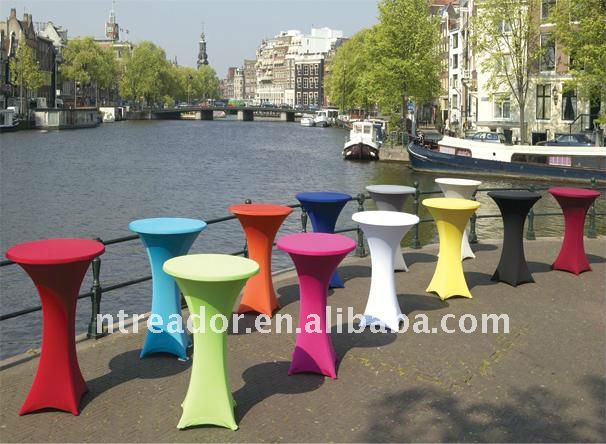 spandex bar table covers wedding party event