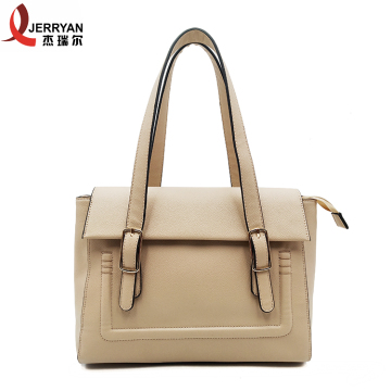 Woven Soft Leather Tote Shoulder Handbag