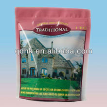 custom printed heat seal plastic corn seed bag price of 1kg plastic bags