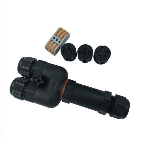 Conector impermeable ensamblado serie UM25D