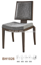 used aluminum round back upholstered stacking banquet chair
