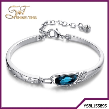 Fashionable occident style ladies silver bracelet