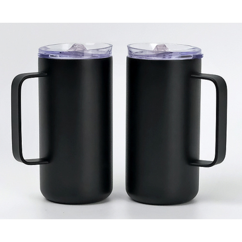 Vacuum Insulated Coffee Camping Mug With Handle