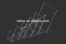 acrylic price holder advertisement display stand