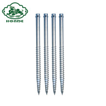 Q235 Steel Ground Screw Pole zvimiso