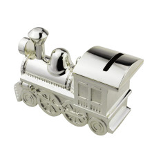 Zinc Alloy Train Coin Bank