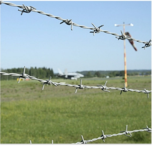 Bulk 2 Strands Barbed Wire Length Per Roll