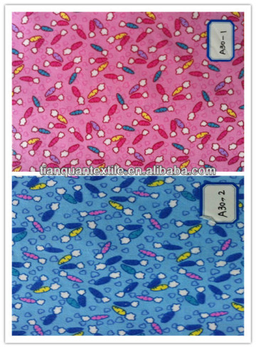 Radish print cotton flannel