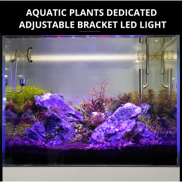 Aquatic plants adjustable bracket LED light