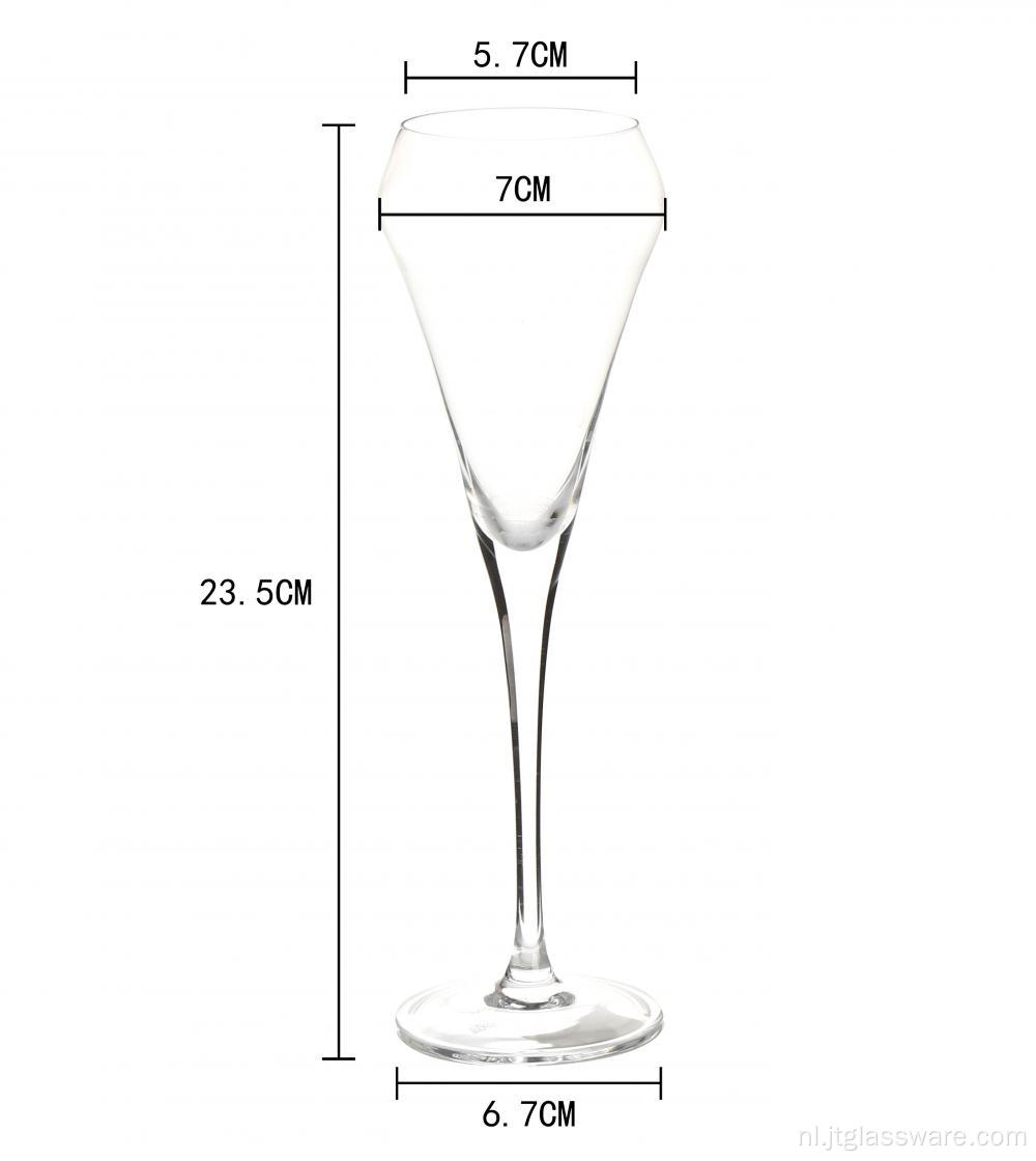 kristalglas roosteren champagne fluiten glazen