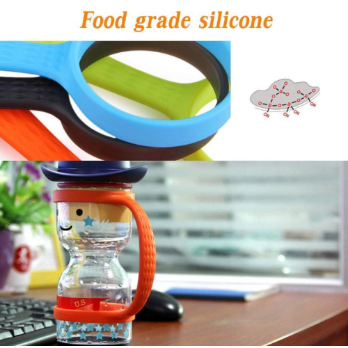 BPA Free Water Bottle Silicone Strap Holder