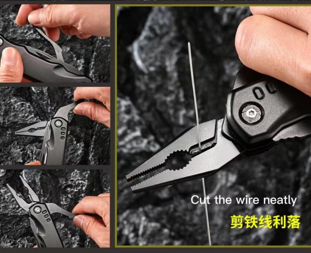 Outdoor Multi Tool Combination Stainless Steel Pounding Axe