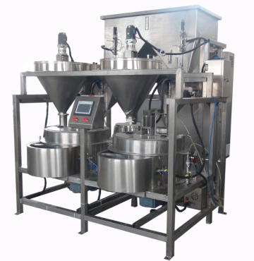 Automatic coated peanut making machine