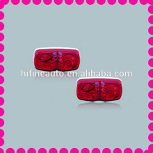 trailer lights, red marker lamps, truck lights