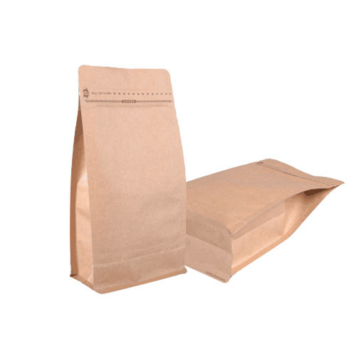 Paper Ziplock Flexible Packaging Bag