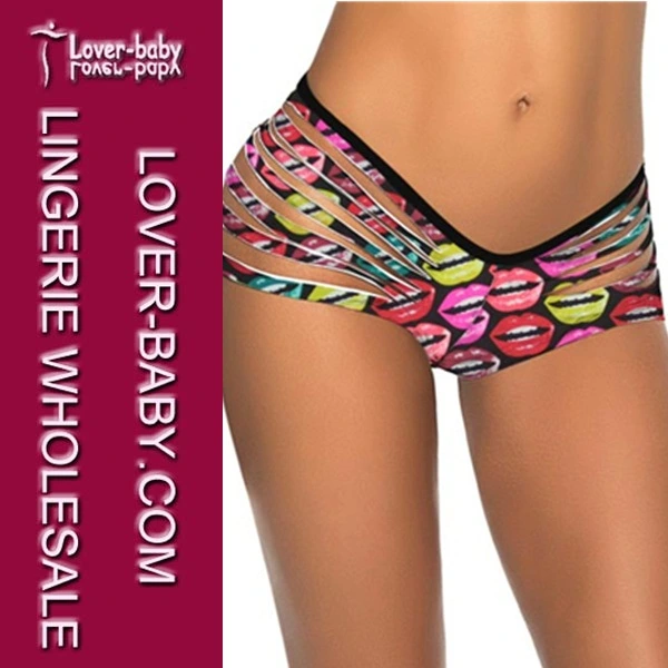 Women Swimwear Underwear Beach Bottoms (L91290-7)