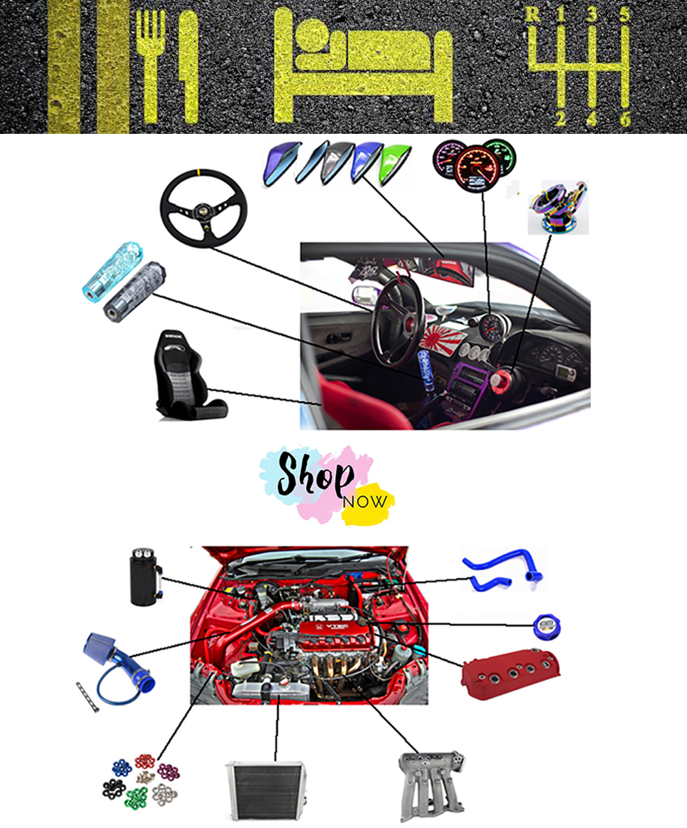 Universal Racing Digital Car Turbo Timer With LED Light