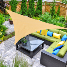 High-Quality Colorful Triangle Beach Sun Shade Sail