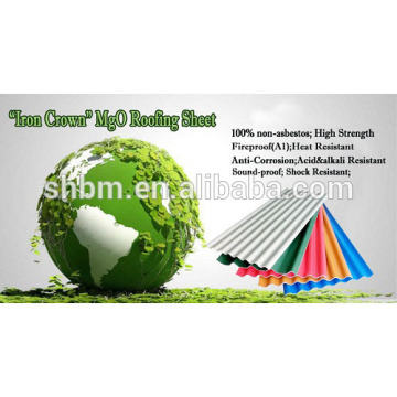 MgO Cement Corrugated Roofing Sheets