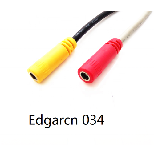 Conector eléctrico Cable de enchufe hembra de potencia DC de 35 mm