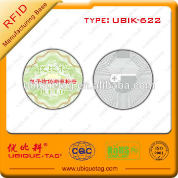 RFID HF brittle inlay / LABEL / Tag (UBIK-622)