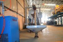 Waste mixed plastic recycle electrostatic separate equipment