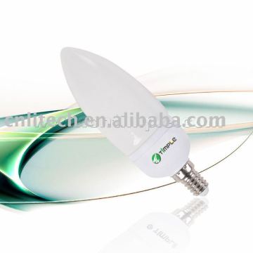 7w candle shape energy saving lamp